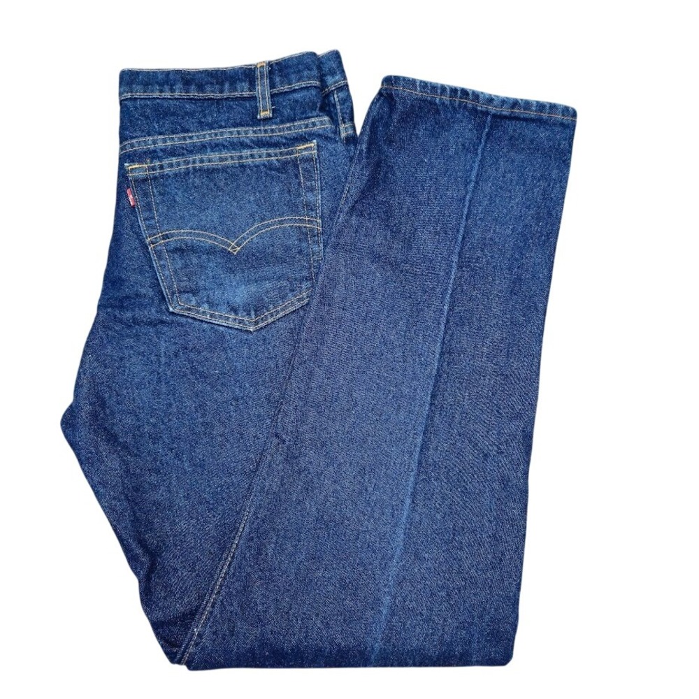 VTG Levis‎ Made in Canada 505 Dark Wash Jeans Sz 34x31 Creased